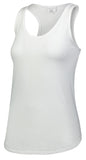 Augusta Sportswear Ladies Lux Tri-Blend Tank in White  -Part of the Ladies, Ladies-Tank, Augusta-Products, Shirts product lines at KanaleyCreations.com