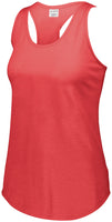 Augusta Sportswear Ladies Lux Tri-Blend Tank in Red Heather  -Part of the Ladies, Ladies-Tank, Augusta-Products, Shirts product lines at KanaleyCreations.com