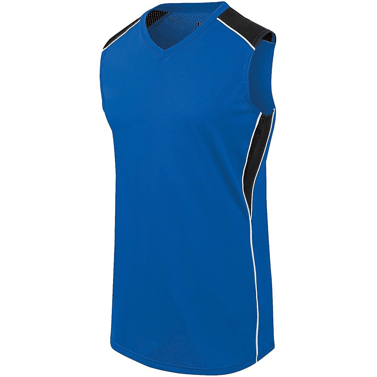 Augusta Sportswear Ladies Dynamite Jersey in Royal/Black/White  -Part of the Ladies, Ladies-Jersey, Augusta-Products, Softball, Shirts product lines at KanaleyCreations.com