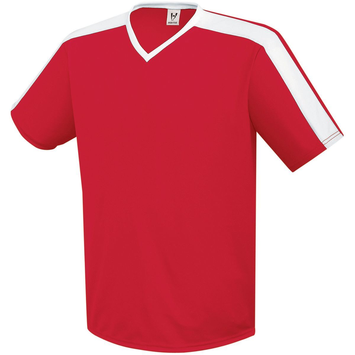High 5 Genesis Soccer Jersey in Scarlet/White  -Part of the Adult, Adult-Jersey, High5-Products, Soccer, Shirts, All-Sports-1 product lines at KanaleyCreations.com