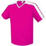 High 5 Genesis Soccer Jersey in Raspberry/White  -Part of the Adult, Adult-Jersey, High5-Products, Soccer, Shirts, All-Sports-1 product lines at KanaleyCreations.com