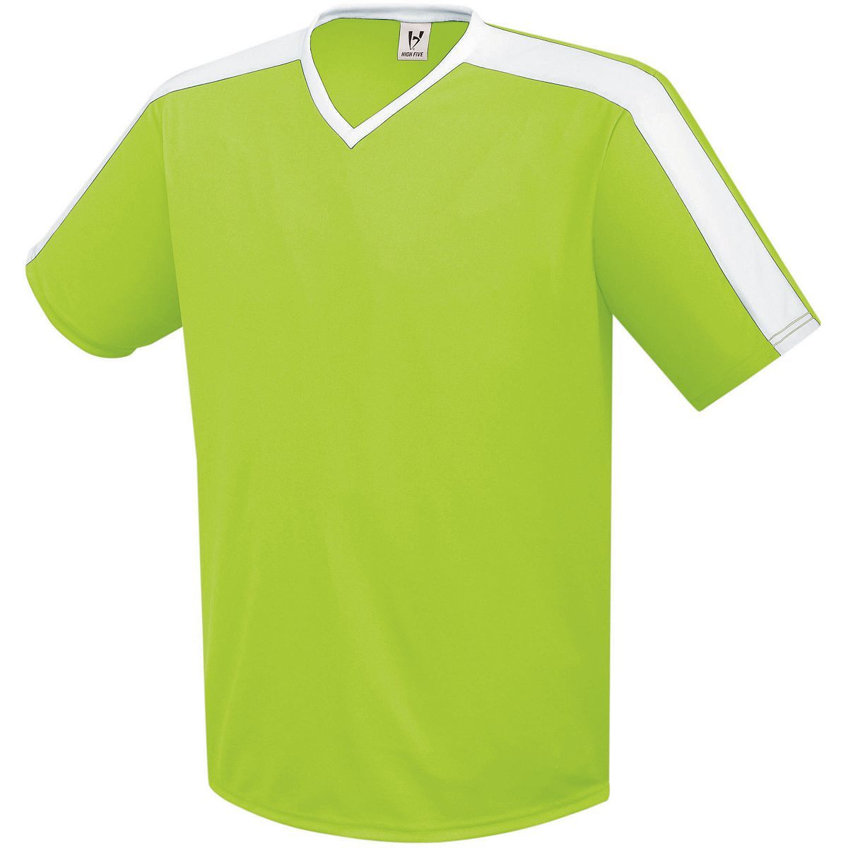 High 5 Genesis Soccer Jersey in Lime/White  -Part of the Adult, Adult-Jersey, High5-Products, Soccer, Shirts, All-Sports-1 product lines at KanaleyCreations.com