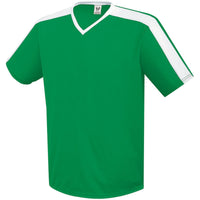 High 5 Youth Genesis Soccer Jersey in Kelly/White  -Part of the Youth, Youth-Jersey, High5-Products, Soccer, Shirts, All-Sports-1 product lines at KanaleyCreations.com