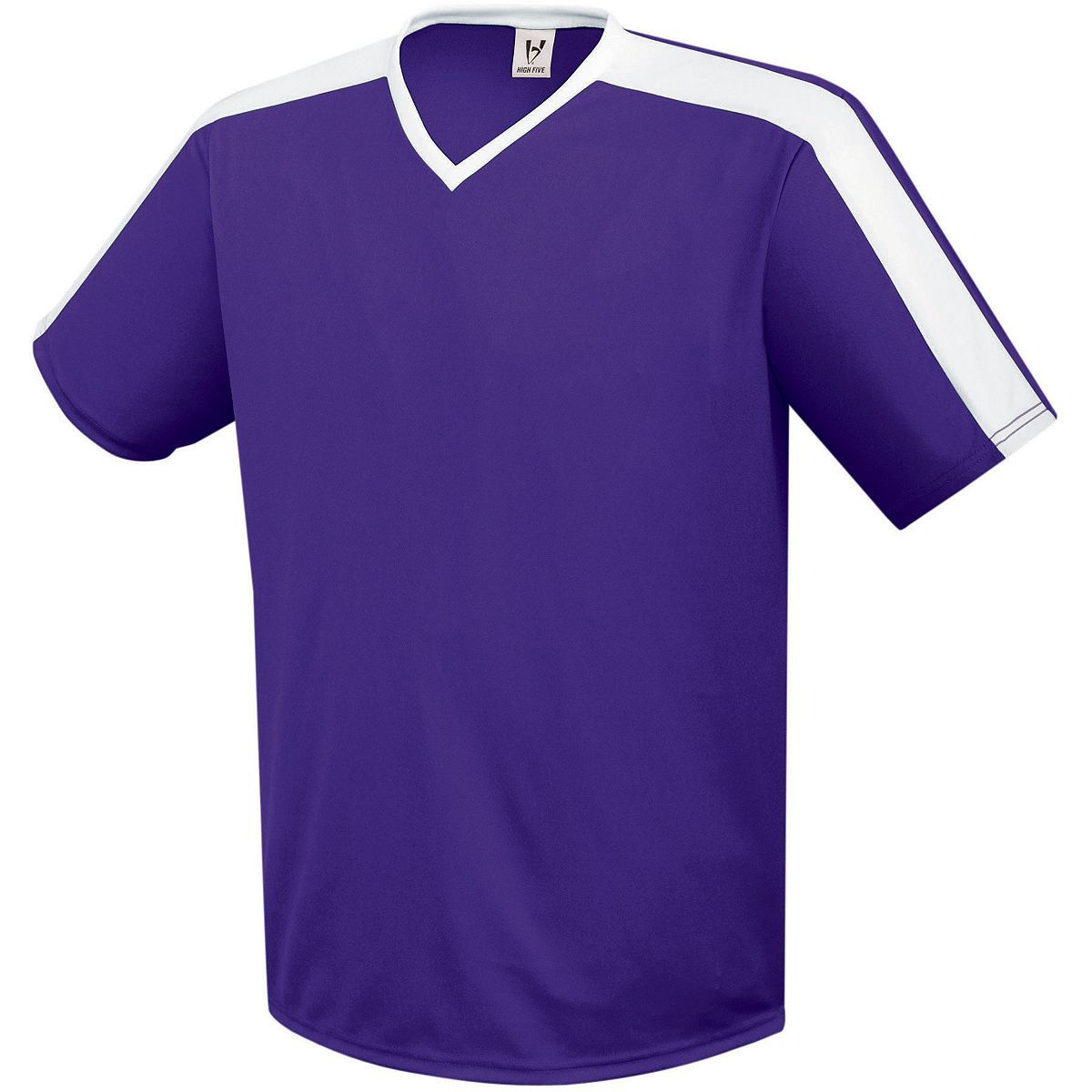 High 5 Youth Genesis Soccer Jersey in Purple/White  -Part of the Youth, Youth-Jersey, High5-Products, Soccer, Shirts, All-Sports-1 product lines at KanaleyCreations.com