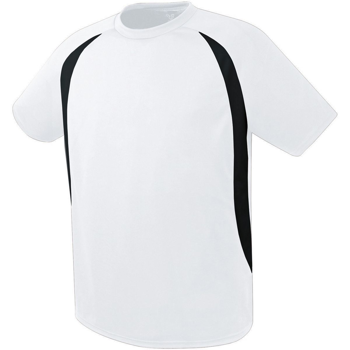 High 5 Liberty  Soccer Jersey in White/Black  -Part of the Adult, Adult-Jersey, High5-Products, Soccer, Shirts, All-Sports-1 product lines at KanaleyCreations.com