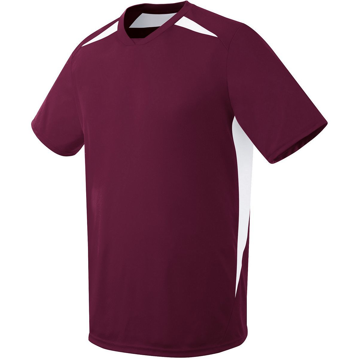 High 5 Adult Hawk Jersey in Maroon/White  -Part of the Adult, Adult-Jersey, High5-Products, Soccer, Shirts, All-Sports-1 product lines at KanaleyCreations.com
