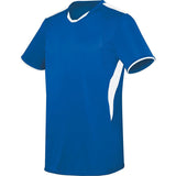 High 5 Globe Jersey in Royal/White  -Part of the Adult, Adult-Jersey, High5-Products, Soccer, Shirts, All-Sports-1 product lines at KanaleyCreations.com