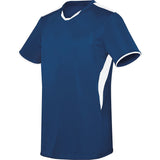 High 5 Globe Jersey in Navy/White  -Part of the Adult, Adult-Jersey, High5-Products, Soccer, Shirts, All-Sports-1 product lines at KanaleyCreations.com