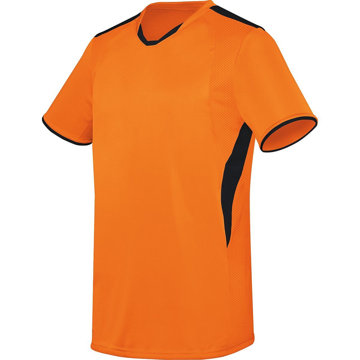 High 5 Globe Jersey in Orange/Black  -Part of the Adult, Adult-Jersey, High5-Products, Soccer, Shirts, All-Sports-1 product lines at KanaleyCreations.com