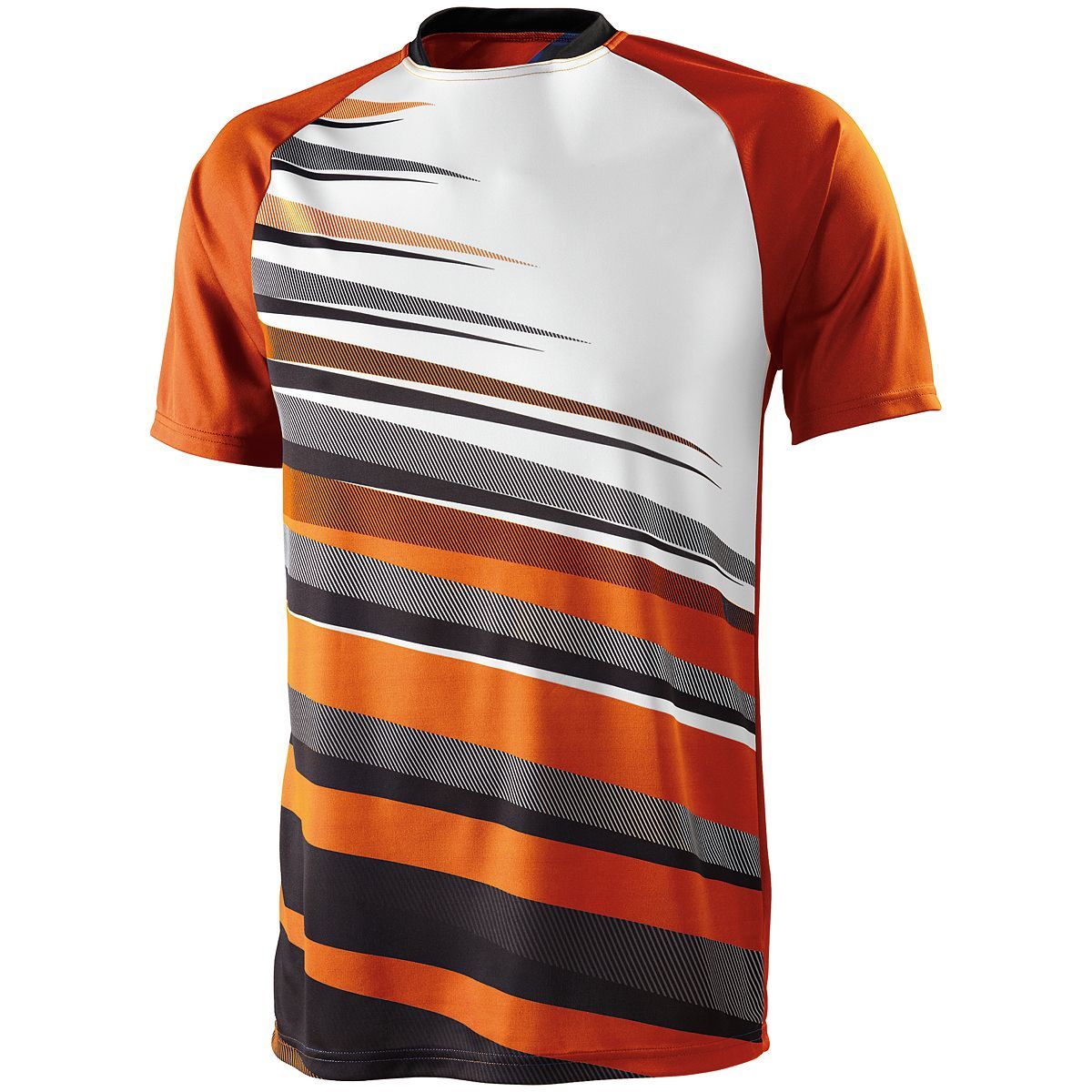 High 5 Adult Galactic Jersey in Orange/Black/White  -Part of the Adult, Adult-Jersey, High5-Products, Soccer, Shirts, All-Sports-1 product lines at KanaleyCreations.com