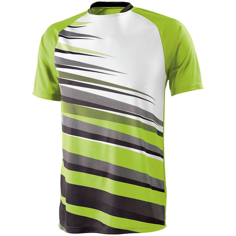 High 5 Adult Galactic Jersey in Lime/Black/White  -Part of the Adult, Adult-Jersey, High5-Products, Soccer, Shirts, All-Sports-1 product lines at KanaleyCreations.com