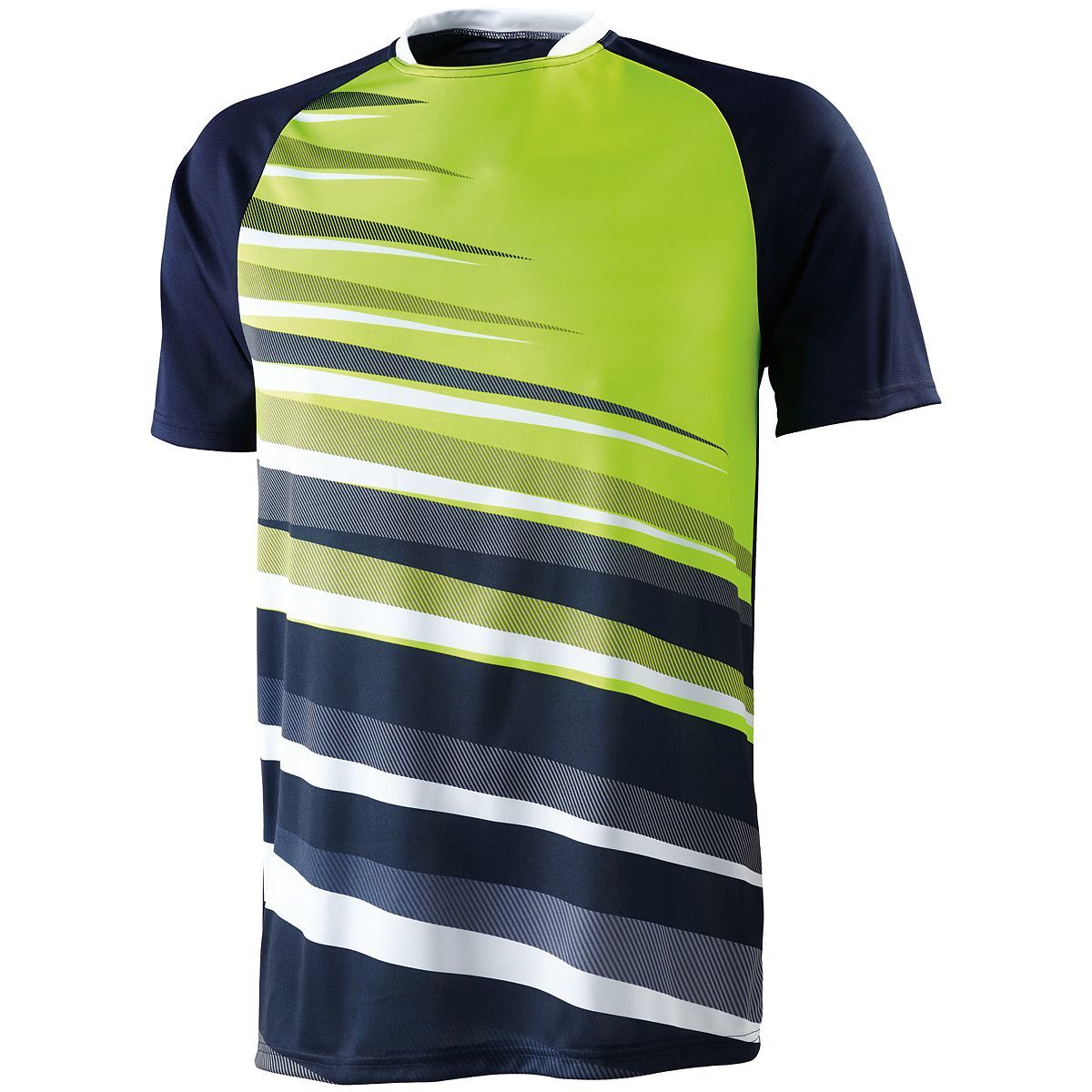 High 5 Adult Galactic Jersey in Navy/White/Lime  -Part of the Adult, Adult-Jersey, High5-Products, Soccer, Shirts, All-Sports-1 product lines at KanaleyCreations.com