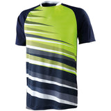 High 5 Adult Galactic Jersey in Navy/White/Lime  -Part of the Adult, Adult-Jersey, High5-Products, Soccer, Shirts, All-Sports-1 product lines at KanaleyCreations.com