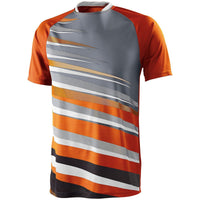 High 5 Adult Galactic Jersey in Power Orange/White/Graphite  -Part of the Adult, Adult-Jersey, High5-Products, Soccer, Shirts, All-Sports-1 product lines at KanaleyCreations.com