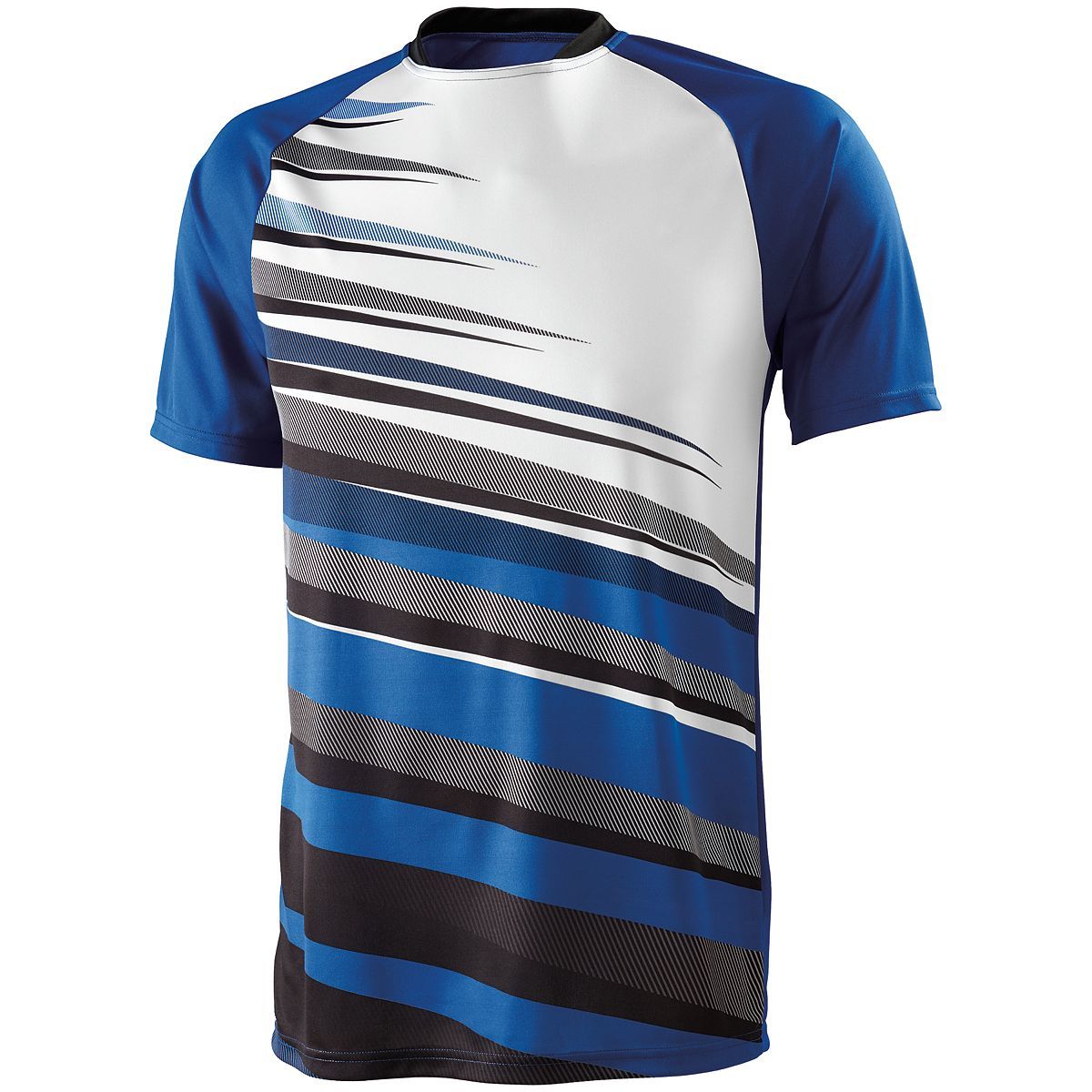High 5 Youth Galactic Jersey in Royal/Black/White  -Part of the Youth, Youth-Jersey, High5-Products, Soccer, Shirts, All-Sports-1 product lines at KanaleyCreations.com