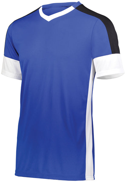 High 5 Youth Wembley Soccer Jersey in Royal/White/Black  -Part of the Youth, Youth-Jersey, High5-Products, Soccer, Shirts, All-Sports-1 product lines at KanaleyCreations.com