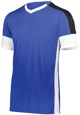 High 5 Youth Wembley Soccer Jersey in Royal/White/Black  -Part of the Youth, Youth-Jersey, High5-Products, Soccer, Shirts, All-Sports-1 product lines at KanaleyCreations.com