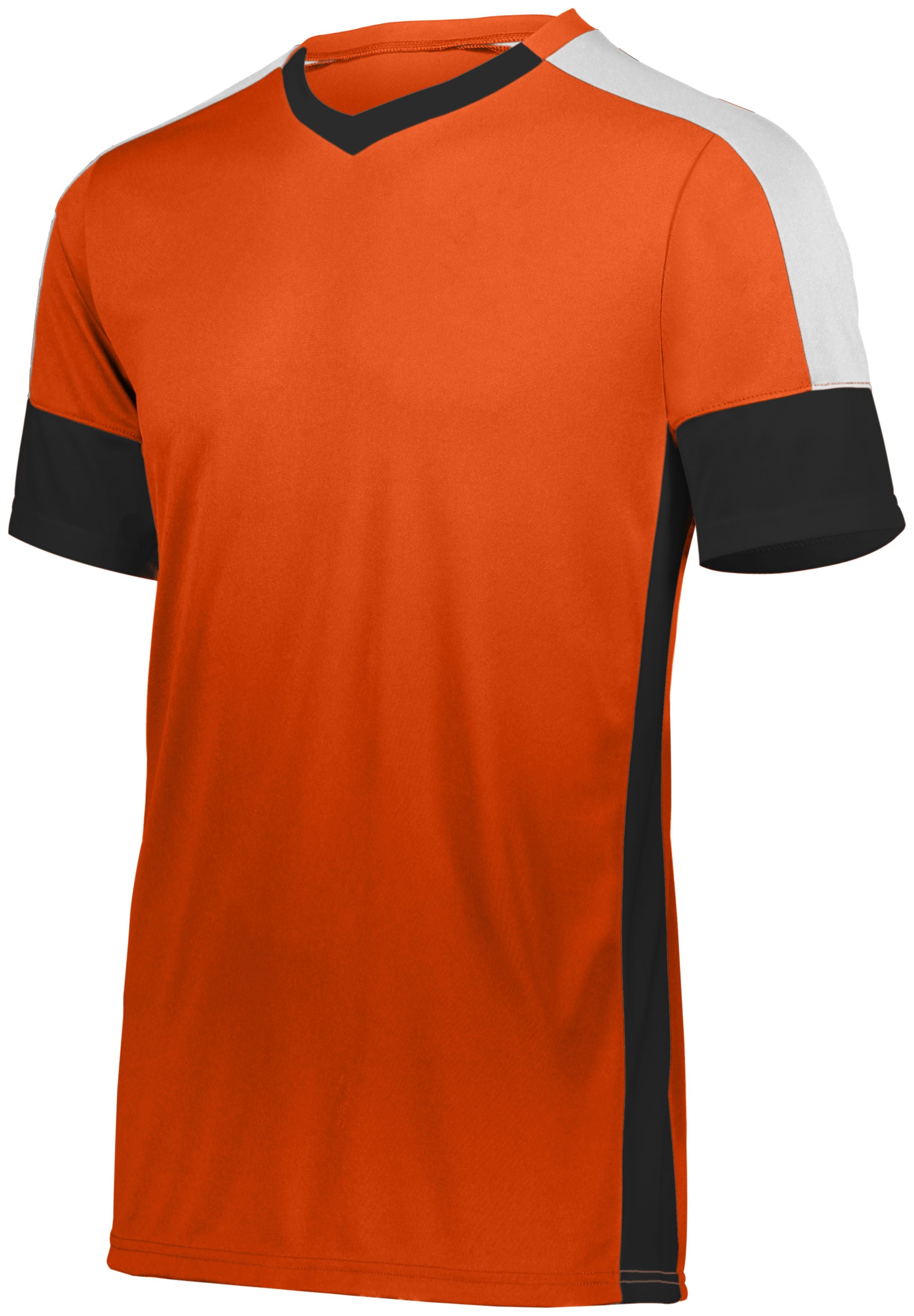 High 5 Youth Wembley Soccer Jersey in Orange/Black/White  -Part of the Youth, Youth-Jersey, High5-Products, Soccer, Shirts, All-Sports-1 product lines at KanaleyCreations.com