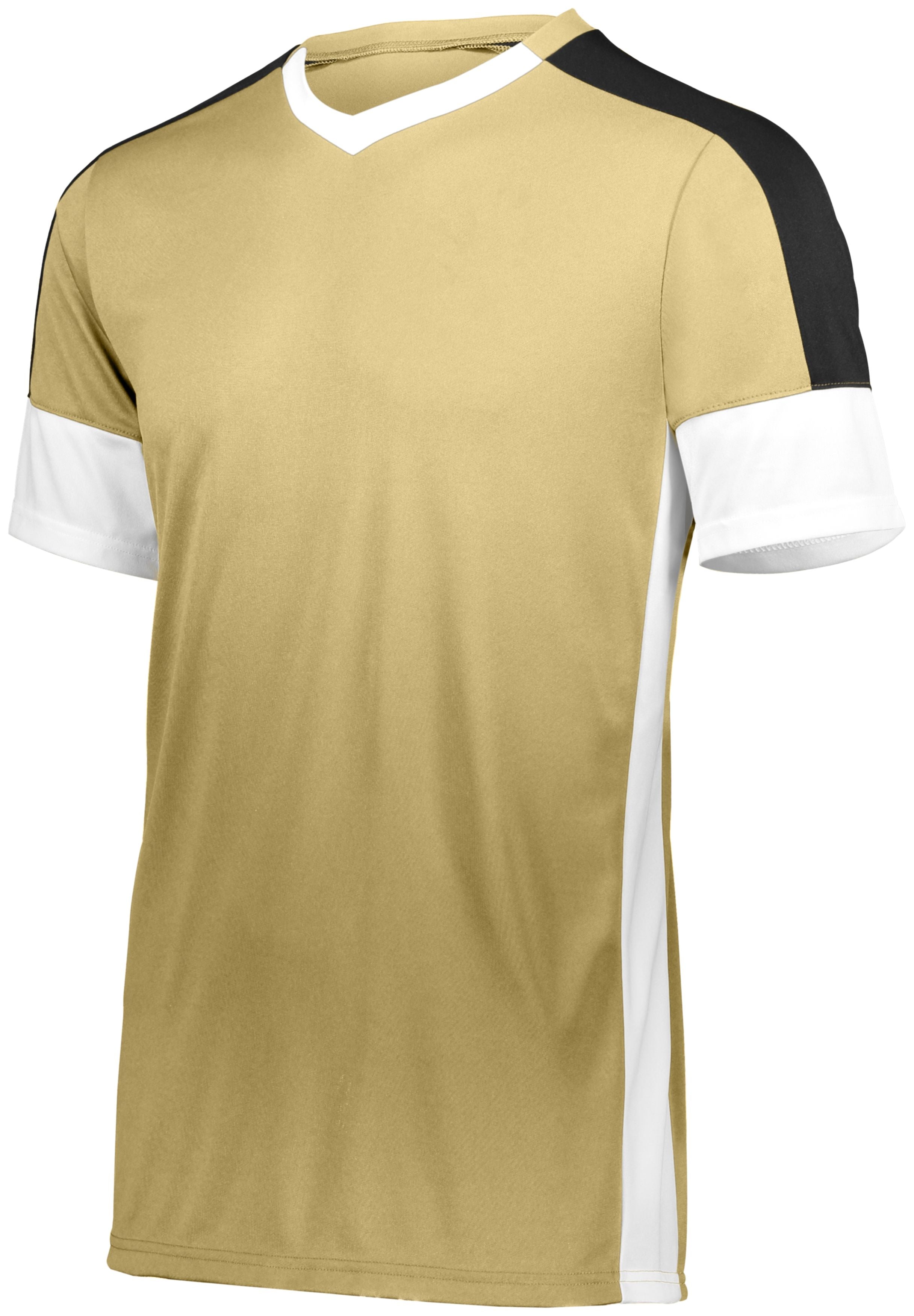High 5 Youth Wembley Soccer Jersey in Vegas Gold/White/Black  -Part of the Youth, Youth-Jersey, High5-Products, Soccer, Shirts, All-Sports-1 product lines at KanaleyCreations.com