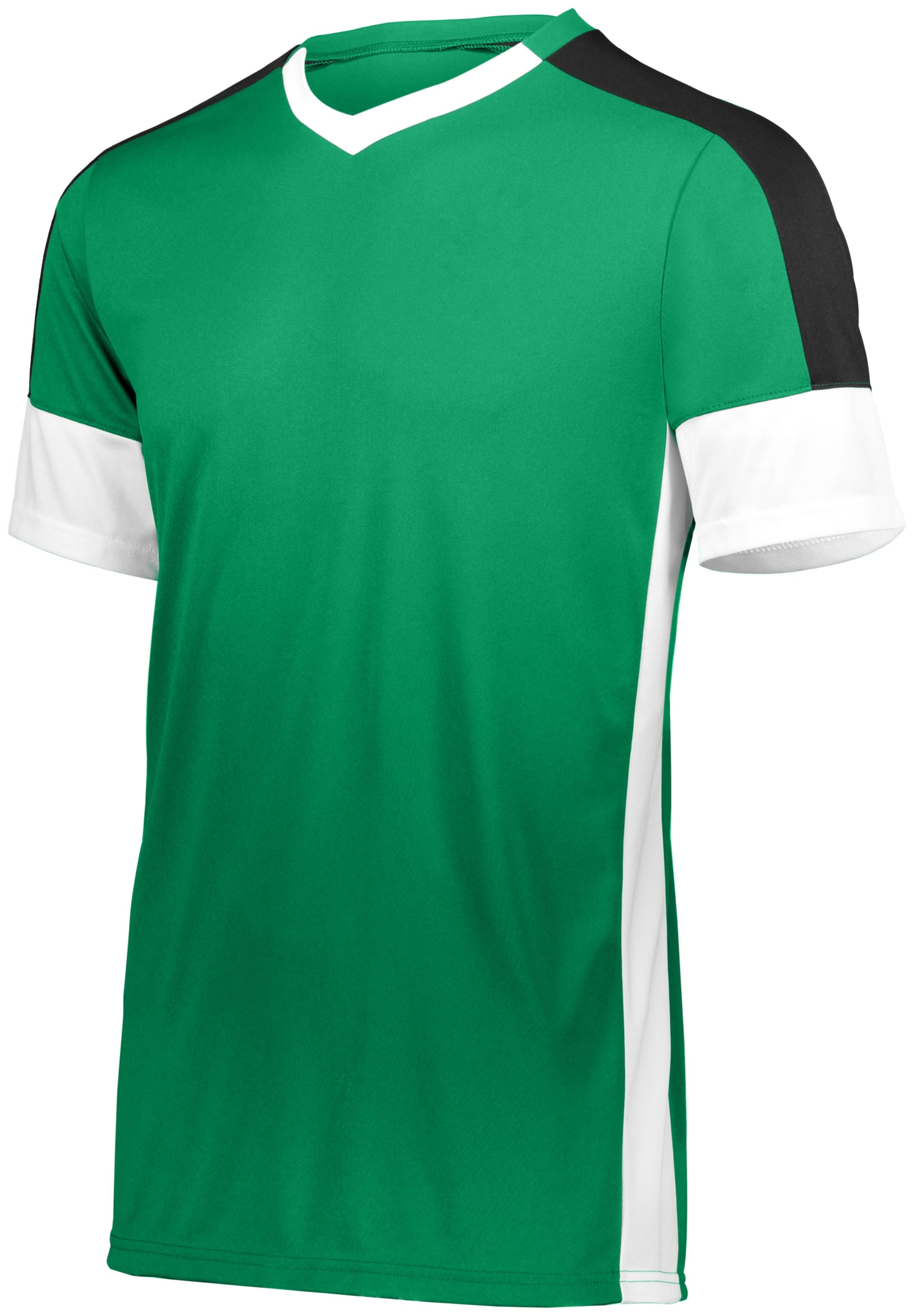 High 5 Youth Wembley Soccer Jersey in Kelly/White/Black  -Part of the Youth, Youth-Jersey, High5-Products, Soccer, Shirts, All-Sports-1 product lines at KanaleyCreations.com
