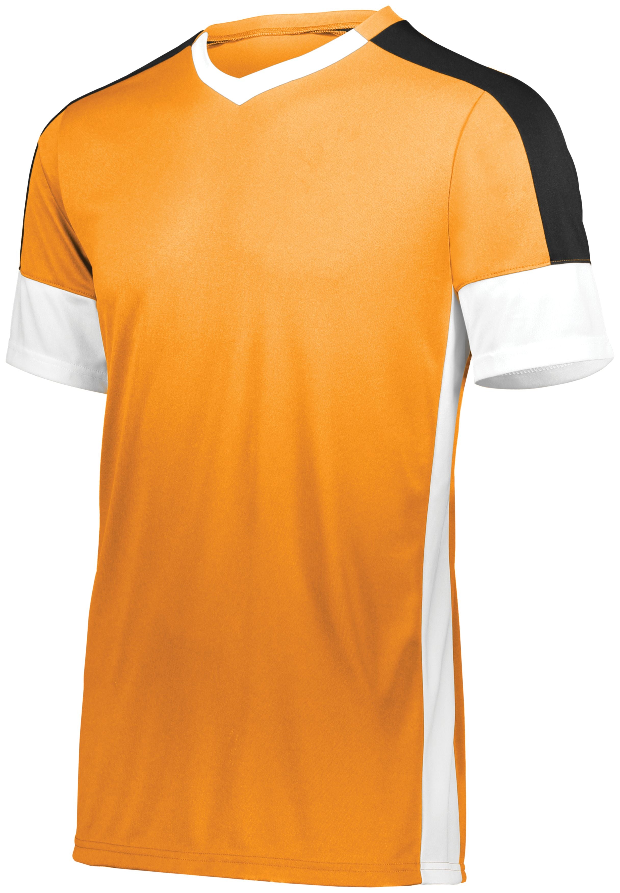 High 5 Youth Wembley Soccer Jersey in Power Orange/White/Black  -Part of the Youth, Youth-Jersey, High5-Products, Soccer, Shirts, All-Sports-1 product lines at KanaleyCreations.com