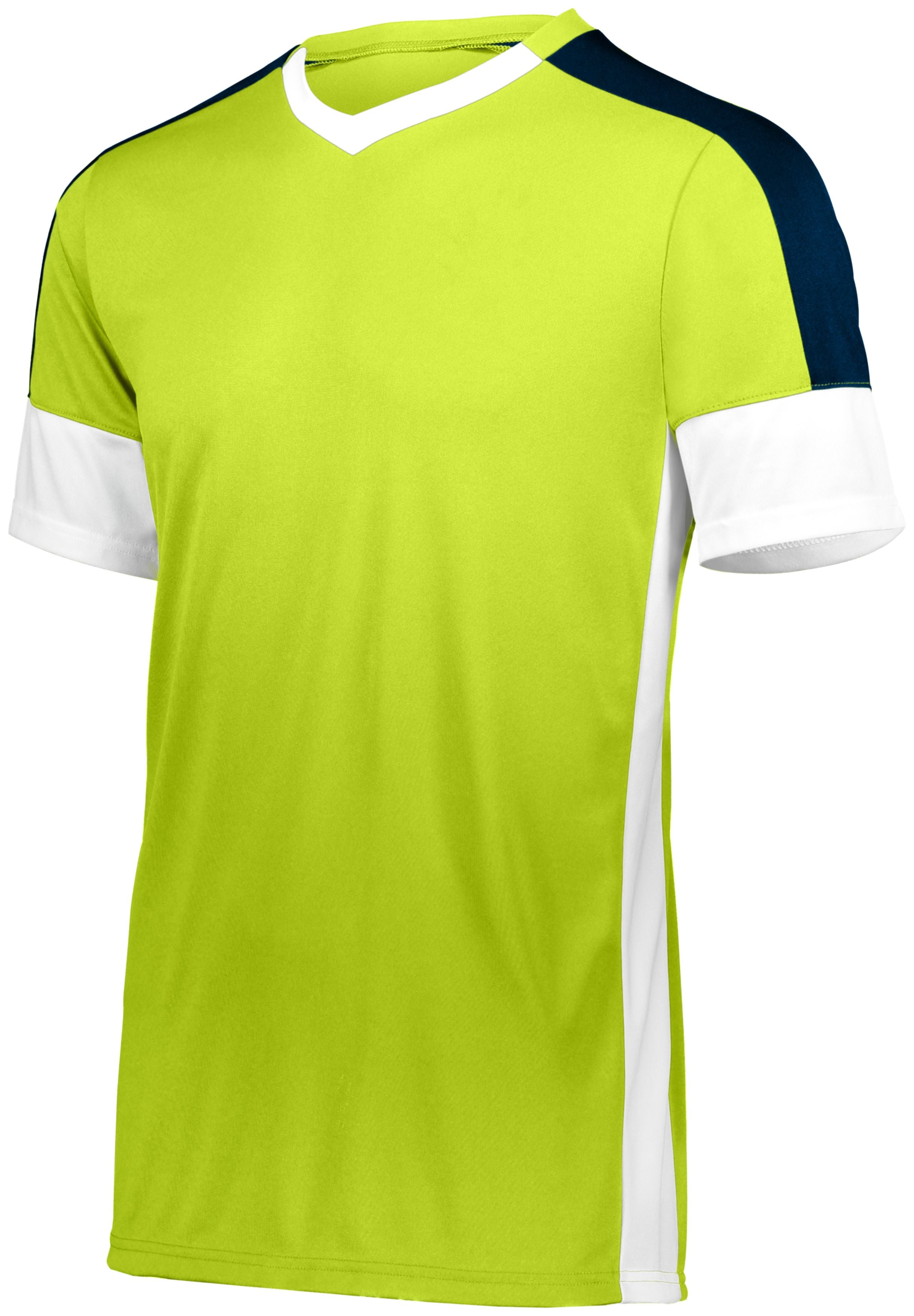 High 5 Youth Wembley Soccer Jersey in Lime/White/Navy  -Part of the Youth, Youth-Jersey, High5-Products, Soccer, Shirts, All-Sports-1 product lines at KanaleyCreations.com