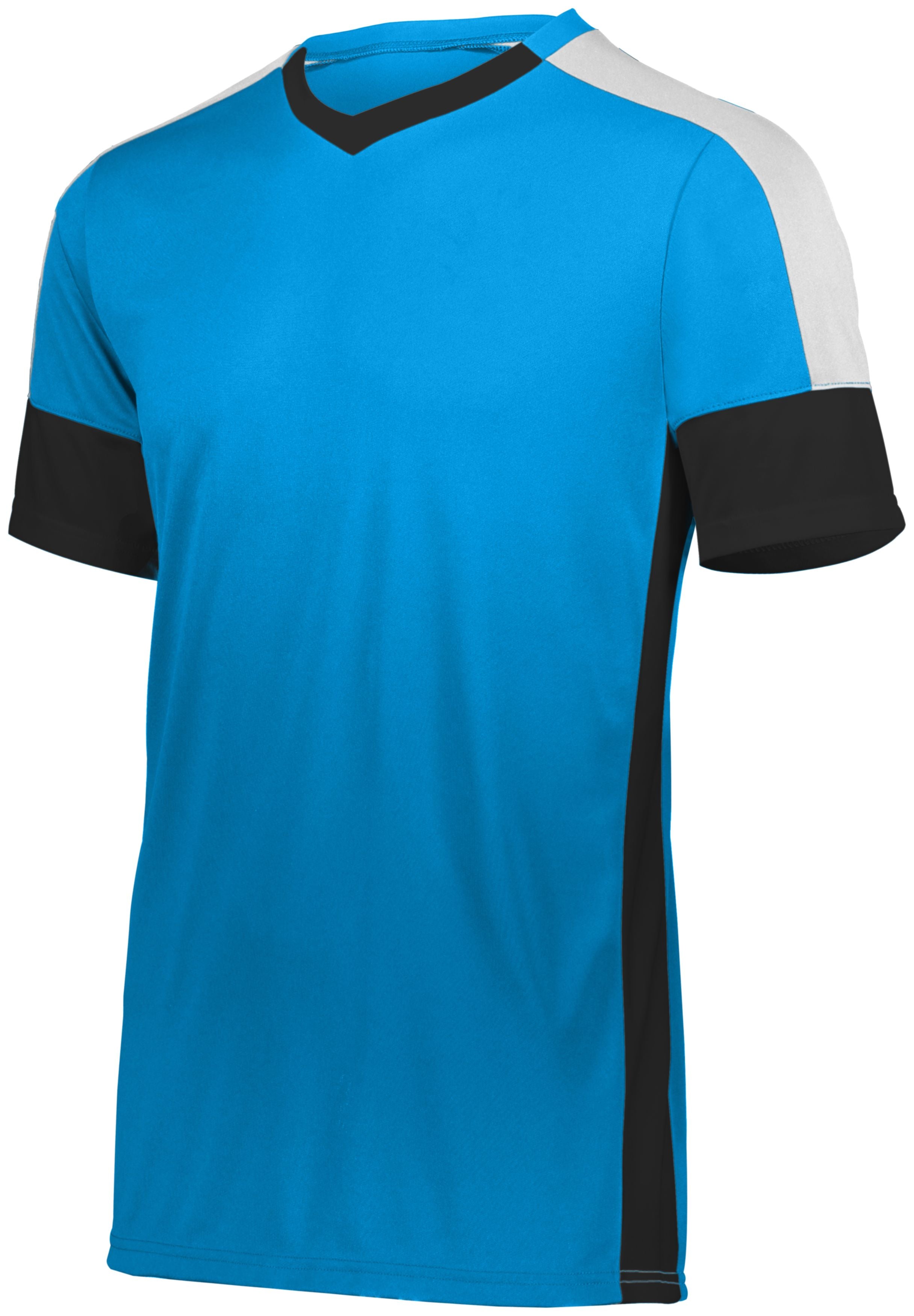 High 5 Youth Wembley Soccer Jersey in Power Blue/Black/White  -Part of the Youth, Youth-Jersey, High5-Products, Soccer, Shirts, All-Sports-1 product lines at KanaleyCreations.com