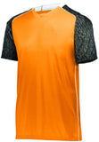 High 5 Hawthorn Soccer Jersey in Power Orange/Black Print/White  -Part of the Adult, Adult-Jersey, High5-Products, Soccer, Shirts, All-Sports-1 product lines at KanaleyCreations.com