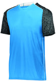 High 5 Hawthorn Soccer Jersey in Power Blue/Black Print/White  -Part of the Adult, Adult-Jersey, High5-Products, Soccer, Shirts, All-Sports-1 product lines at KanaleyCreations.com