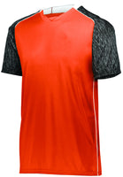 High 5 Hawthorn Soccer Jersey in Orange/Black Print/White  -Part of the Adult, Adult-Jersey, High5-Products, Soccer, Shirts, All-Sports-1 product lines at KanaleyCreations.com