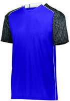 High 5 Hawthorn Soccer Jersey in Purple/Black Print/White  -Part of the Adult, Adult-Jersey, High5-Products, Soccer, Shirts, All-Sports-1 product lines at KanaleyCreations.com