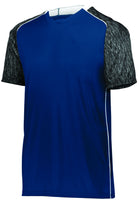 High 5 Hawthorn Soccer Jersey in Navy/Black Print/White  -Part of the Adult, Adult-Jersey, High5-Products, Soccer, Shirts, All-Sports-1 product lines at KanaleyCreations.com