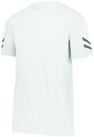 High 5 Youth Anfield Soccer Jersey in White/White/Black  -Part of the Youth, Youth-Jersey, High5-Products, Soccer, Shirts, All-Sports-1 product lines at KanaleyCreations.com