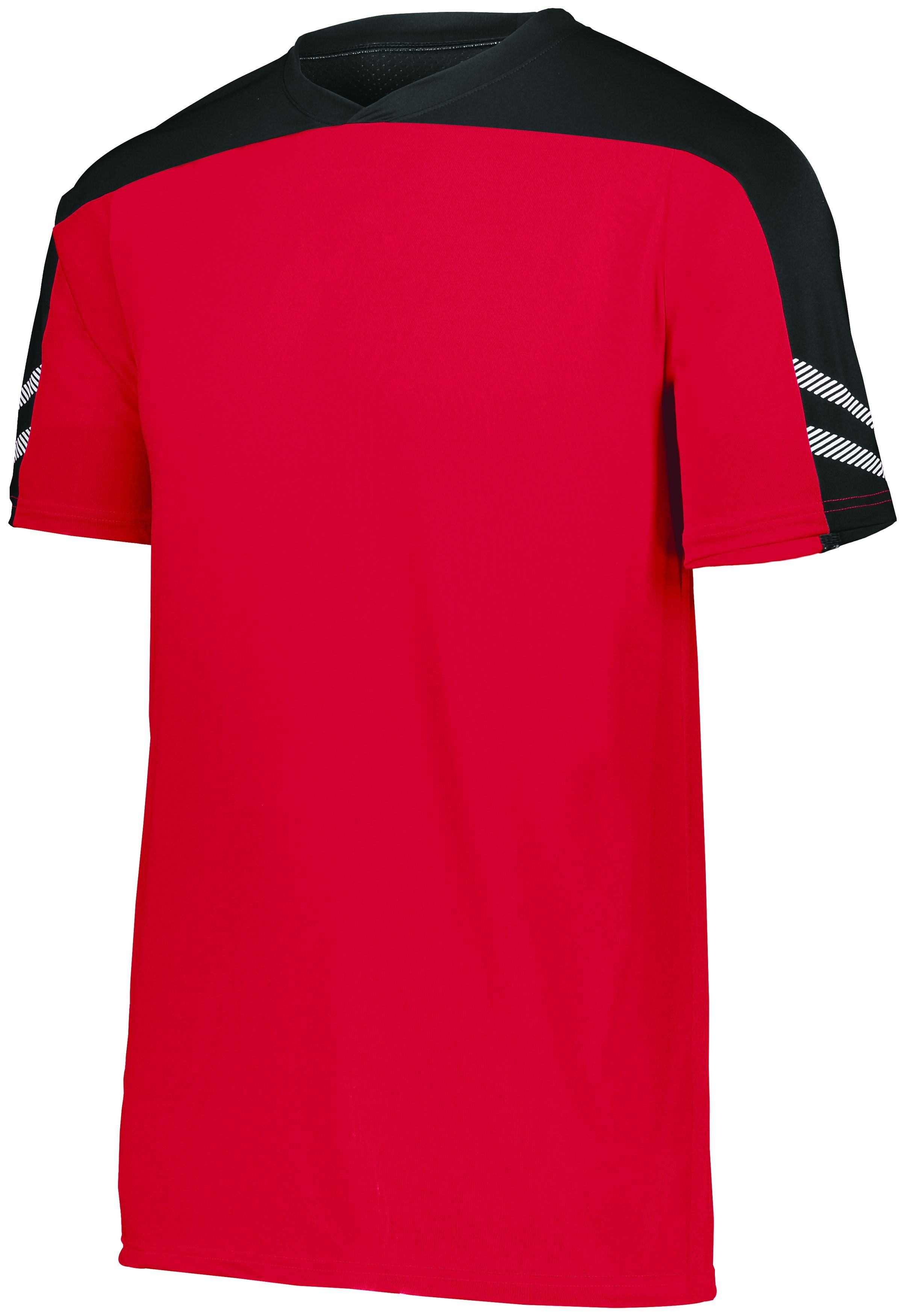 High 5 Youth Anfield Soccer Jersey in Scarlet/Black/White  -Part of the Youth, Youth-Jersey, High5-Products, Soccer, Shirts, All-Sports-1 product lines at KanaleyCreations.com