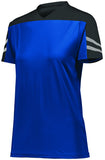 High 5 Ladies Anfield Soccer Jersey in Royal/Black/White  -Part of the Ladies, Ladies-Jersey, High5-Products, Soccer, Shirts, All-Sports-1 product lines at KanaleyCreations.com