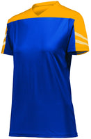 High 5 Ladies Anfield Soccer Jersey in Royal/Athletic Gold/White  -Part of the Ladies, Ladies-Jersey, High5-Products, Soccer, Shirts, All-Sports-1 product lines at KanaleyCreations.com