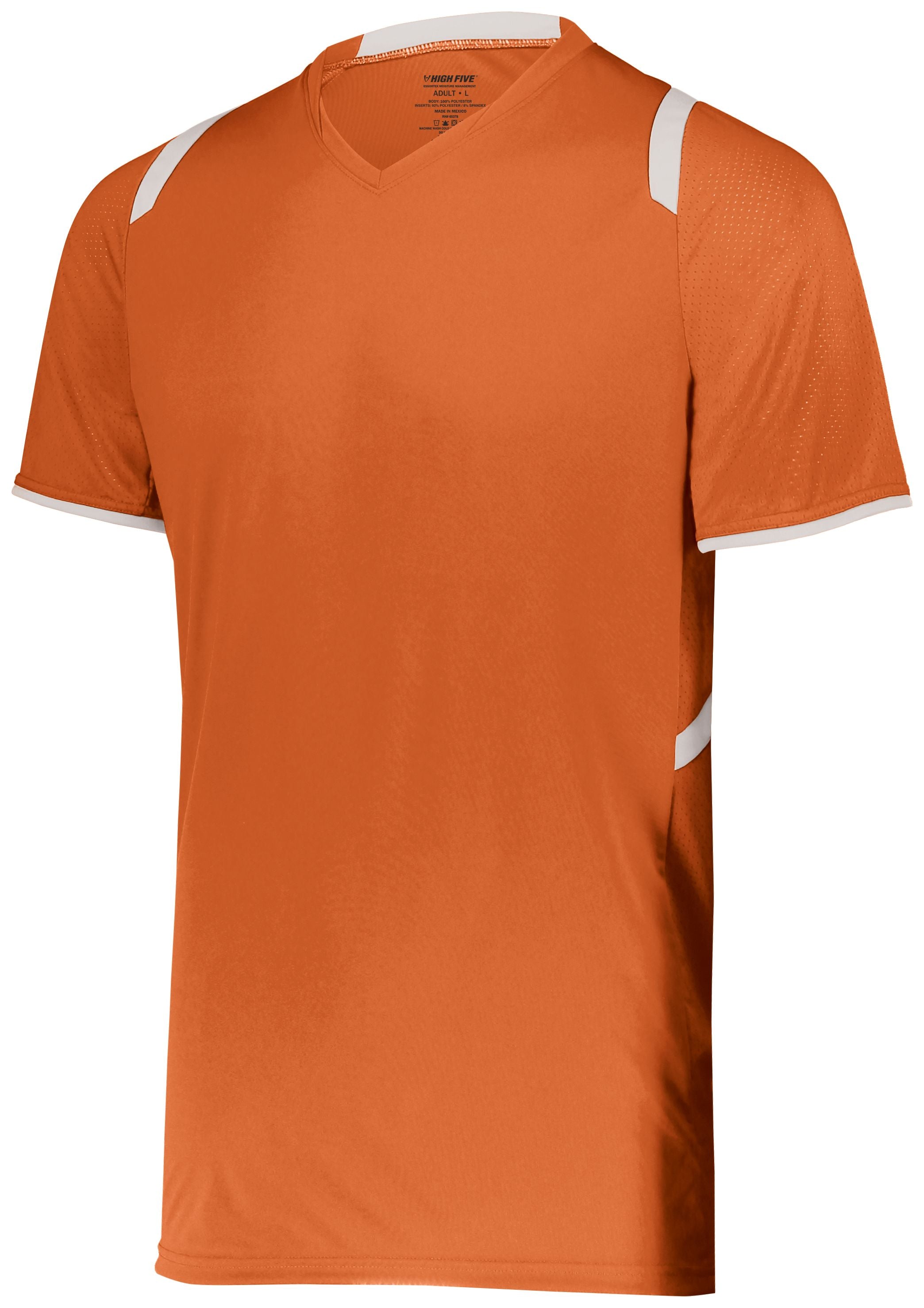 High 5 Youth Millennium Soccer Jersey in Orange/White  -Part of the Youth, Youth-Jersey, High5-Products, Soccer, Shirts, All-Sports-1 product lines at KanaleyCreations.com