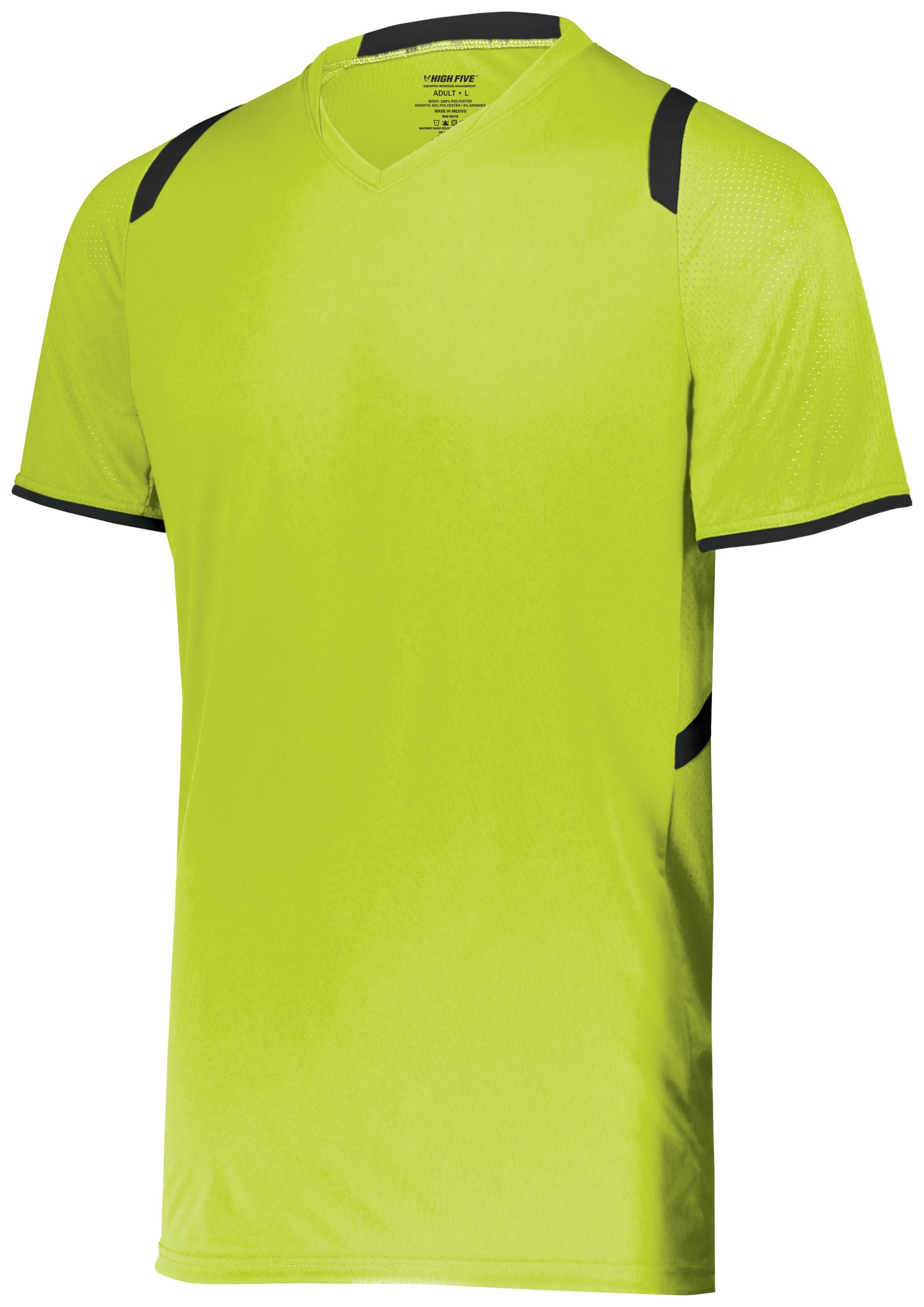 High 5 Youth Millennium Soccer Jersey in Lime/Black  -Part of the Youth, Youth-Jersey, High5-Products, Soccer, Shirts, All-Sports-1 product lines at KanaleyCreations.com