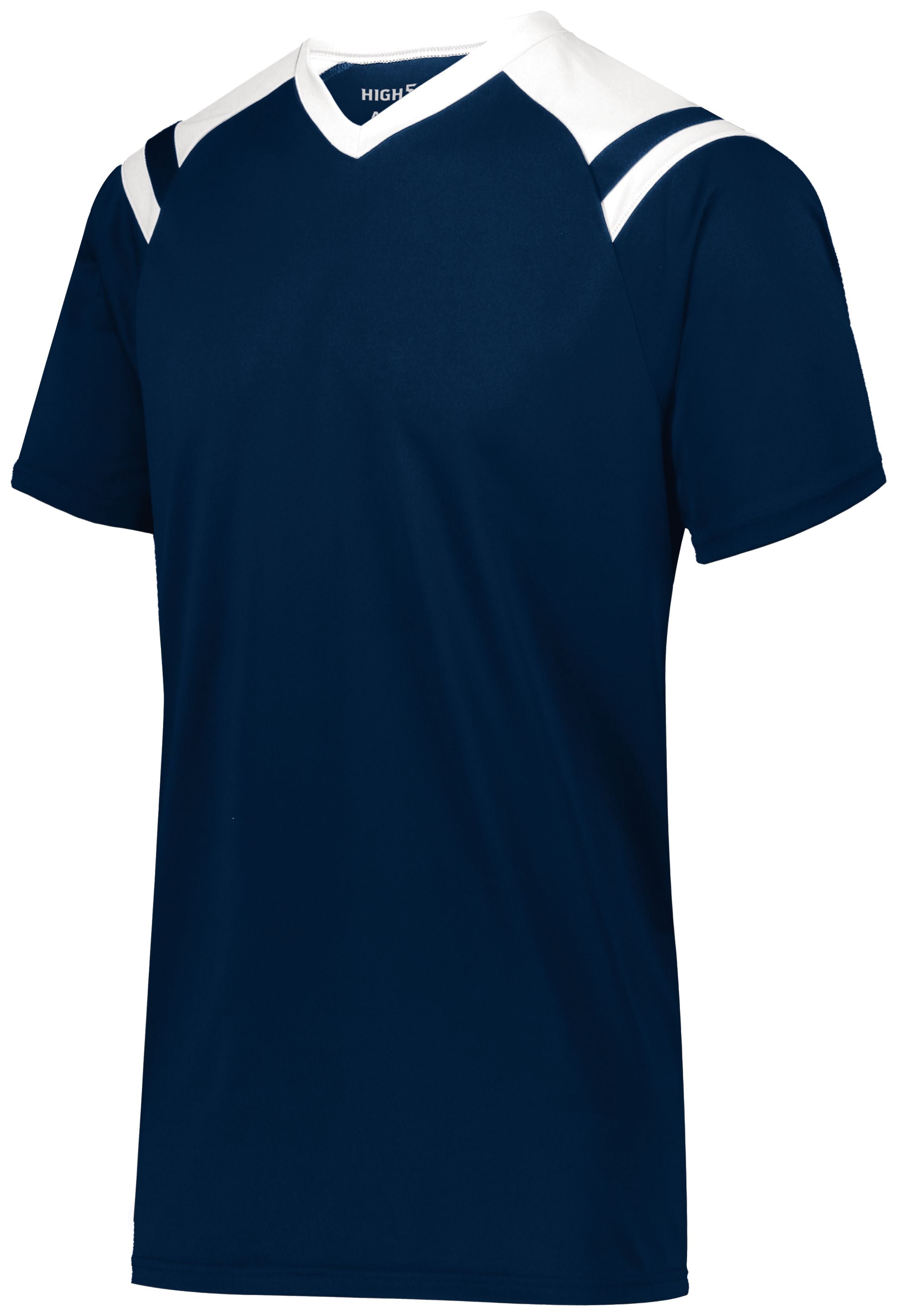 High 5 Sheffield Jersey in Navy/White  -Part of the Adult, Adult-Jersey, High5-Products, Soccer, Shirts, All-Sports-1, Sheffield-Soccer-Jerseys product lines at KanaleyCreations.com