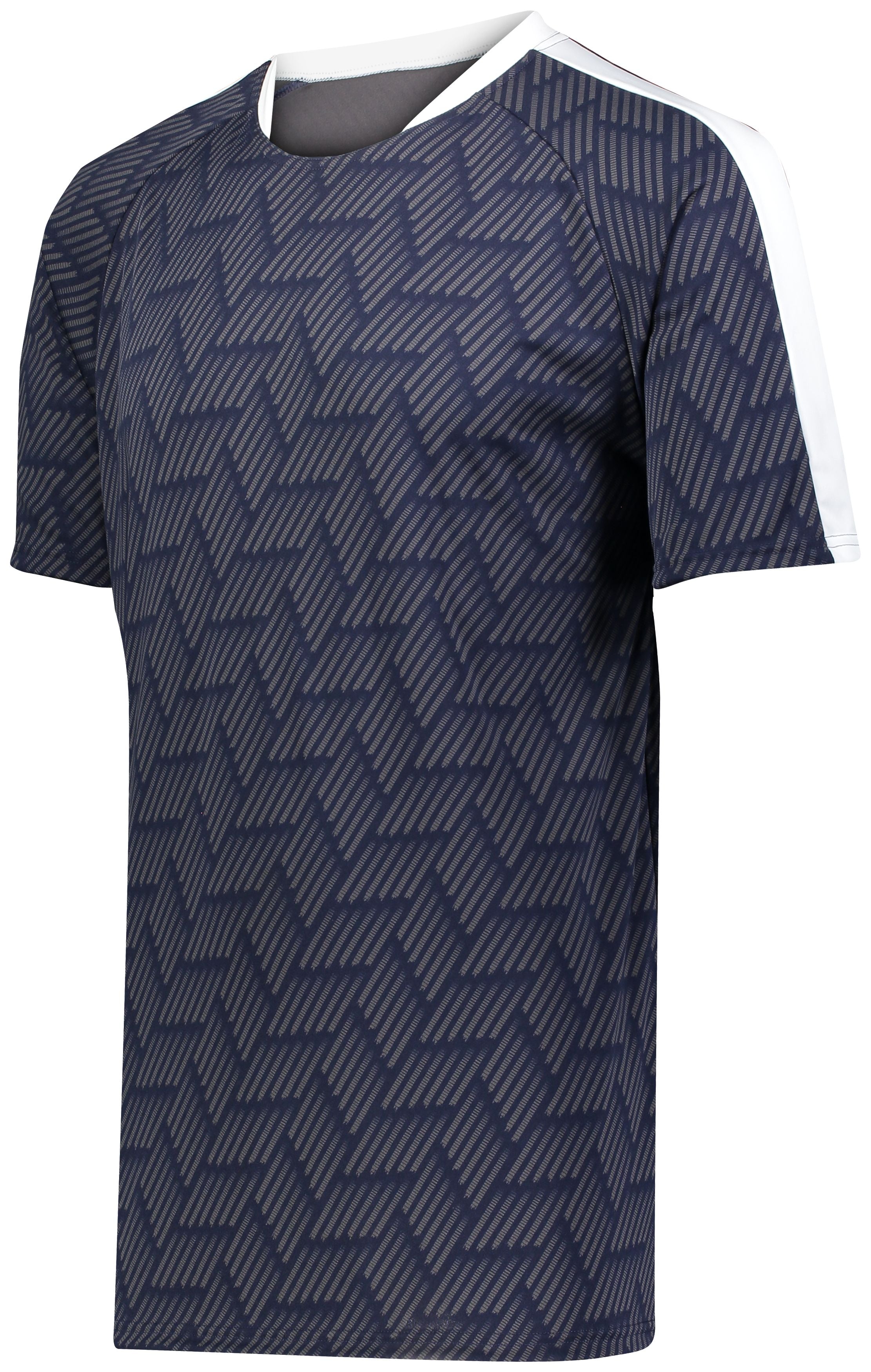 High 5 Youth Hypervolt Jersey in Navy Print/White  -Part of the Youth, Youth-Jersey, High5-Products, Soccer, Shirts, All-Sports-1 product lines at KanaleyCreations.com