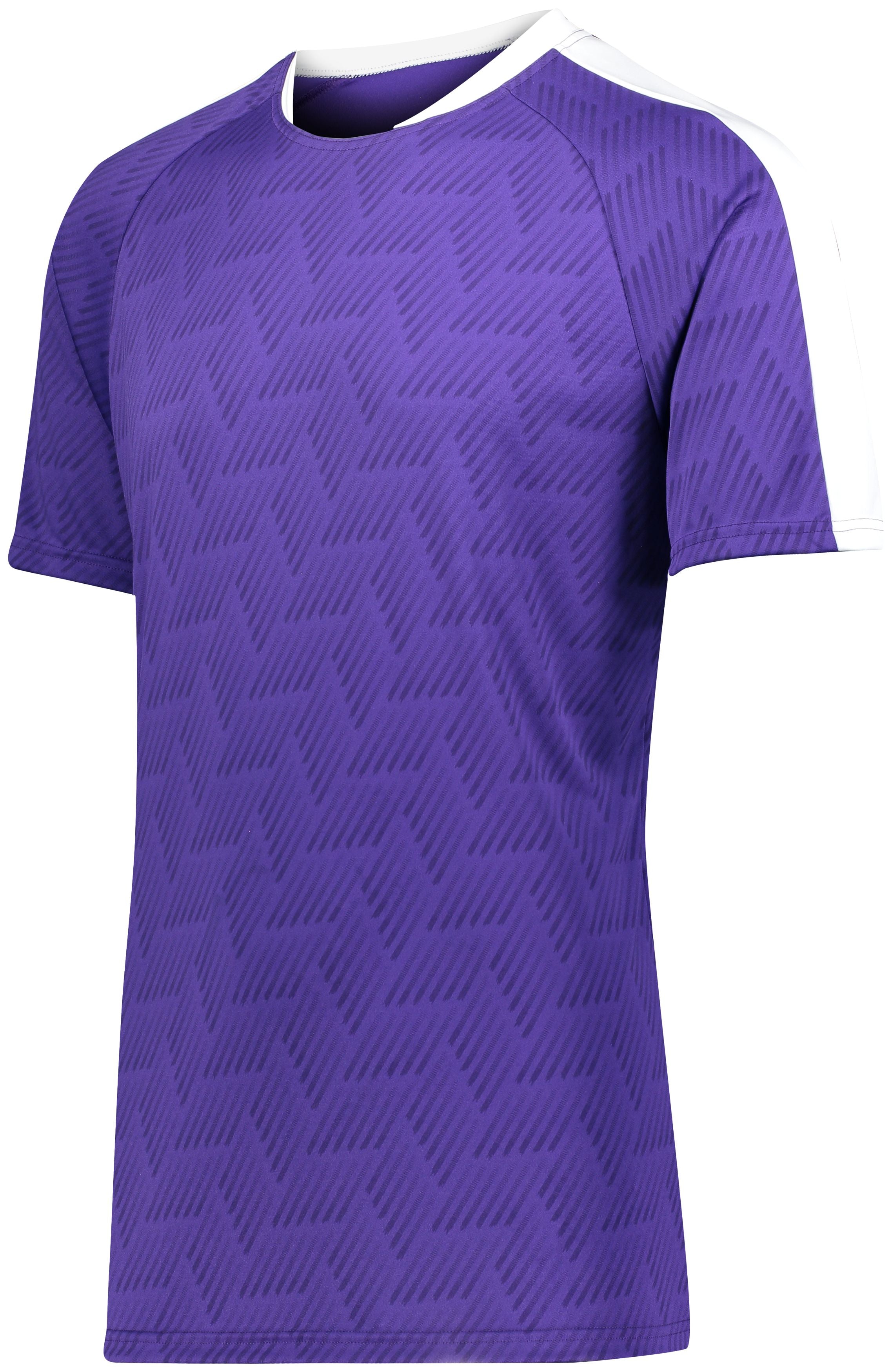 High 5 Youth Hypervolt Jersey in Purple Print/White  -Part of the Youth, Youth-Jersey, High5-Products, Soccer, Shirts, All-Sports-1 product lines at KanaleyCreations.com