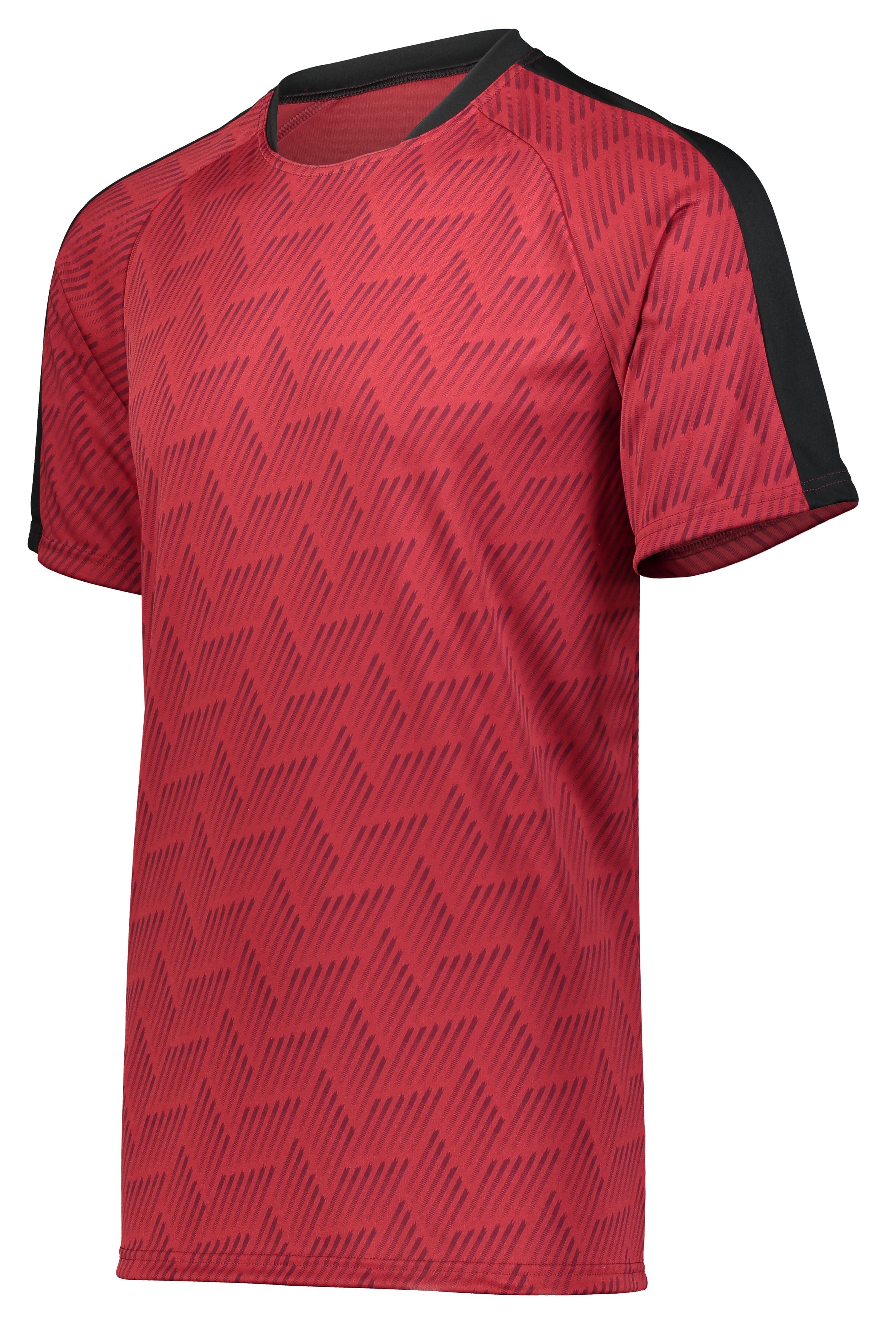 High 5 Youth Hypervolt Jersey in Maroon Print/Black  -Part of the Youth, Youth-Jersey, High5-Products, Soccer, Shirts, All-Sports-1 product lines at KanaleyCreations.com