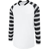 High 5 Prism Goalkeeper Jersey in White/Black  -Part of the Adult, Adult-Jersey, High5-Products, Soccer, Shirts, All-Sports-1 product lines at KanaleyCreations.com