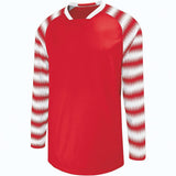 High 5 Prism Goalkeeper Jersey in Scarlet/White  -Part of the Adult, Adult-Jersey, High5-Products, Soccer, Shirts, All-Sports-1 product lines at KanaleyCreations.com