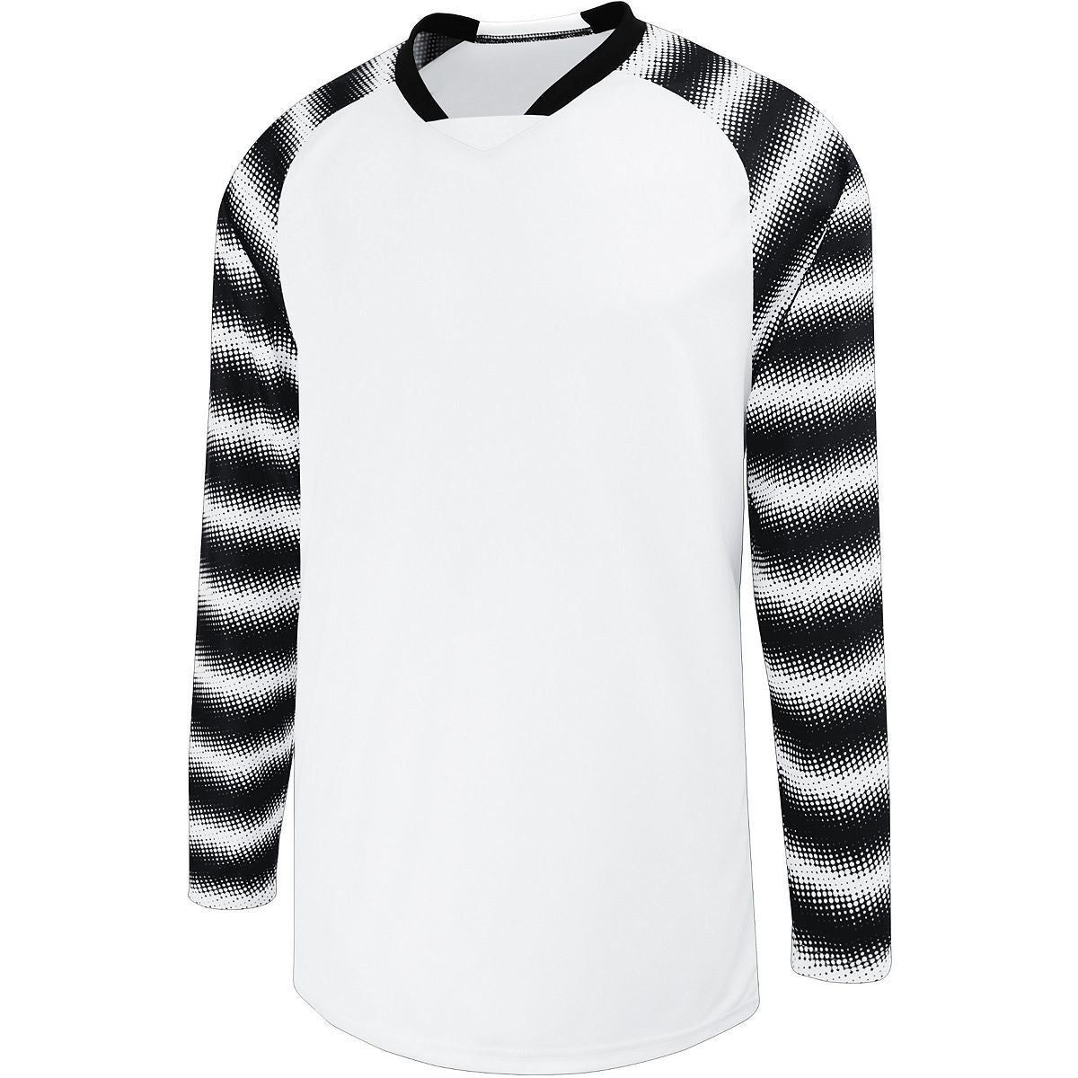 High 5 Youth Prism Goalkeeper Jersey in White/Black  -Part of the Youth, Youth-Jersey, High5-Products, Soccer, Shirts, All-Sports-1 product lines at KanaleyCreations.com