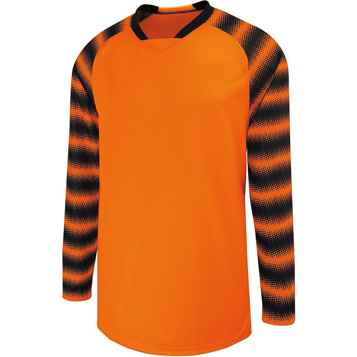 High 5 Youth Prism Goalkeeper Jersey in Orange/Black  -Part of the Youth, Youth-Jersey, High5-Products, Soccer, Shirts, All-Sports-1 product lines at KanaleyCreations.com