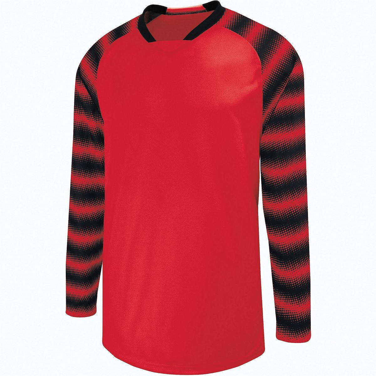 High 5 Youth Prism Goalkeeper Jersey in Scarlet/Black  -Part of the Youth, Youth-Jersey, High5-Products, Soccer, Shirts, All-Sports-1 product lines at KanaleyCreations.com