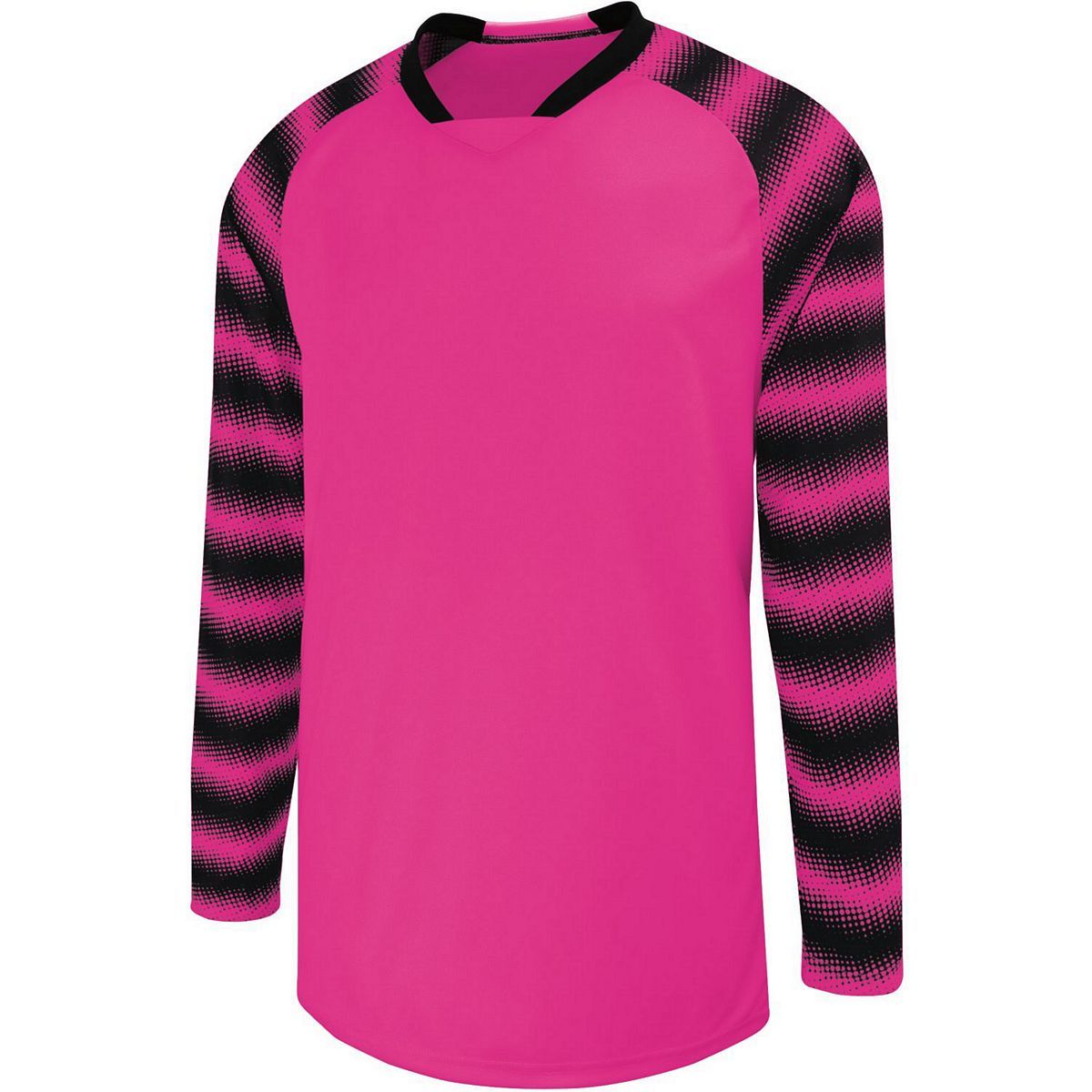High 5 Youth Prism Goalkeeper Jersey in Raspberry/Black  -Part of the Youth, Youth-Jersey, High5-Products, Soccer, Shirts, All-Sports-1 product lines at KanaleyCreations.com