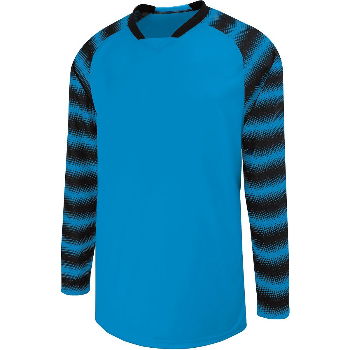 High 5 Youth Prism Goalkeeper Jersey in Power Blue/Black  -Part of the Youth, Youth-Jersey, High5-Products, Soccer, Shirts, All-Sports-1 product lines at KanaleyCreations.com