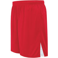 High 5 Hawk Shorts in Scarlet/White  -Part of the Adult, Adult-Shorts, High5-Products, Soccer, All-Sports-1 product lines at KanaleyCreations.com